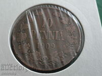 Russia (for Finland) 1909 - 10 pennies