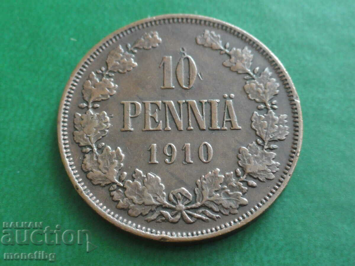 Auction  Russia (for Finland) 1910 - 10 pennies