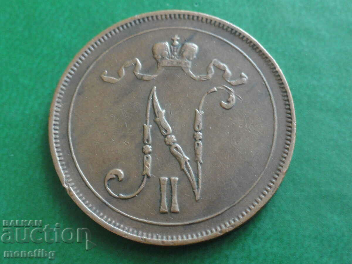 Delivery of Russia (for Finland) 1910 - 10 pennies