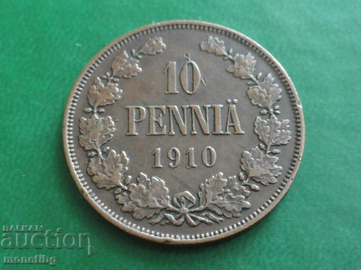 Russia (for Finland) 1910 - 10 pennies - 5