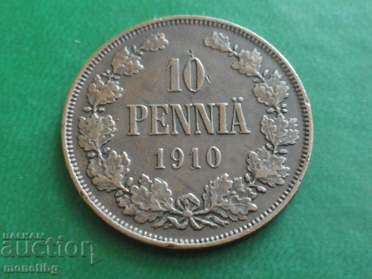 Russia (for Finland) 1910 - 10 pennies