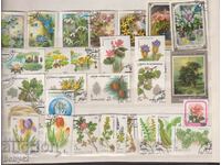 Flora - USSR, 50 postage stamps