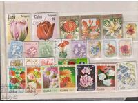 Flora - Κούβα, Λουλούδια και μανιτάρια 39 γραμματόσημα