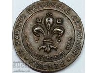 Италия 1956 медал "Национален конгресс на артилеристи" 30мм