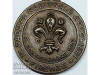 Italy 1956 "National Artillery Congress" medal 30mm