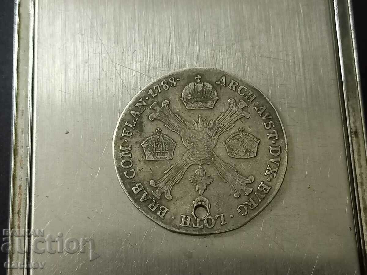 Delivery of Rare Silver Coin Kronenthaler Franz Joseph II 1788 Silver Delivery of Rare Silver Coin Kronenthaler Franz Joseph II 1788 Silver