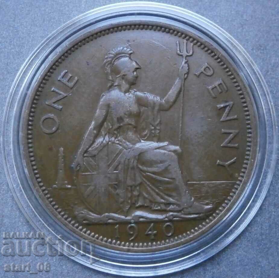 Marea Britanie 1 penny 1940