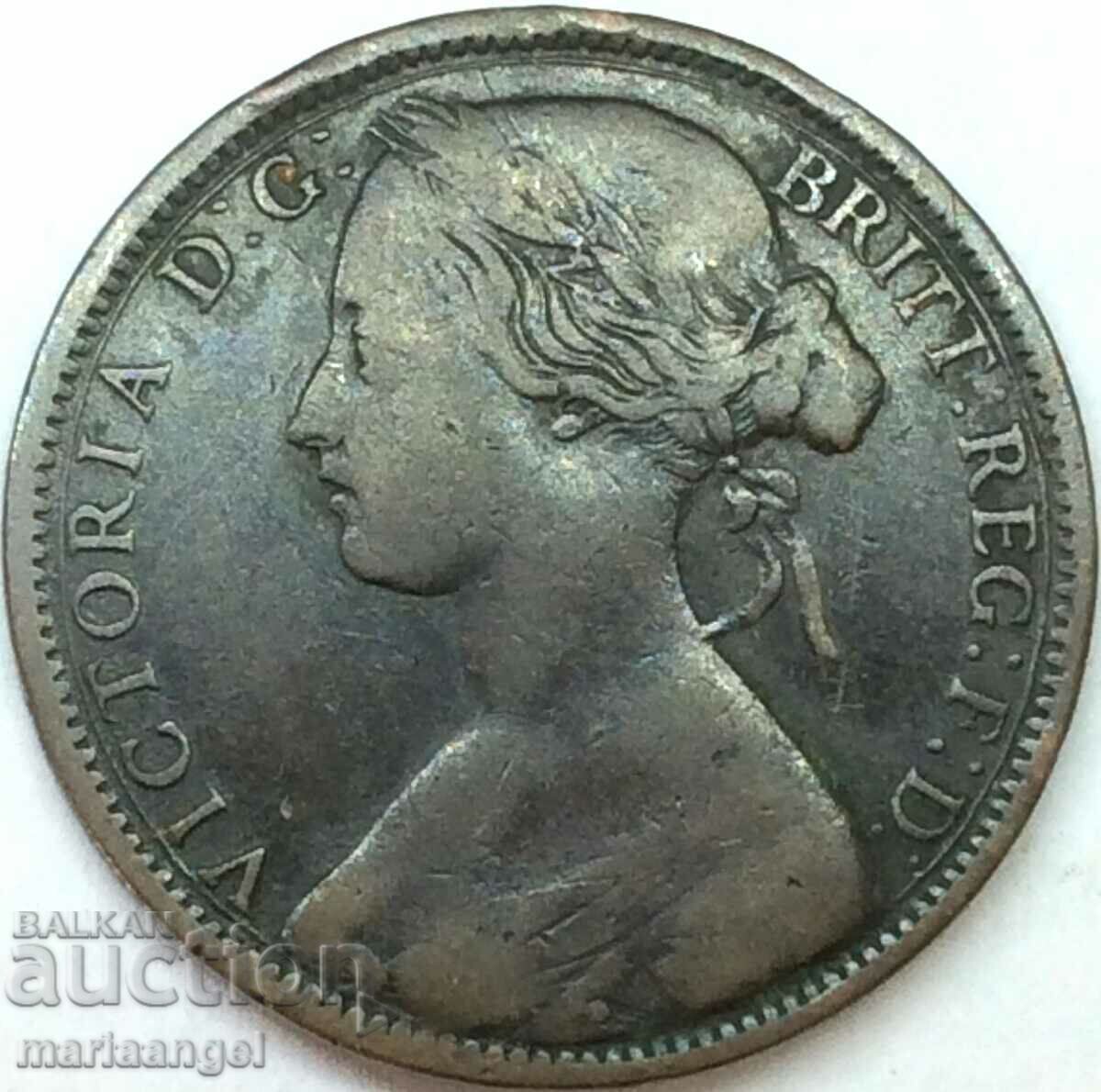 Great Britain 1 penny 1862 30mm bronze