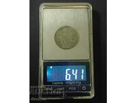 Рядка Сребърна Монета Австрия 20 кройцера Австроунгария 1823