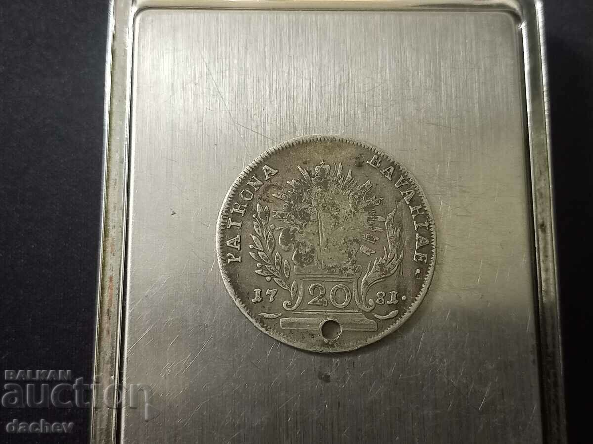 Silver coin Germany Bavaria Taler 1781 silver with price 40.00 BGN | € 20.45 Silver coin Germany Bavaria Taler 1781 silver with price 40.00 BGN | € 20.45