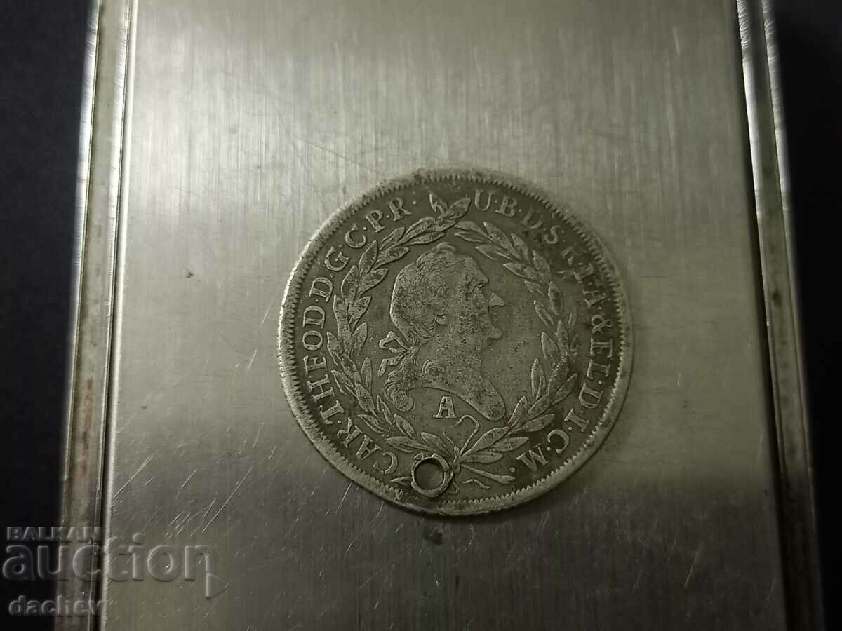 Доставка на Сребърна монета Германия Бавария Талер Taler 1781г сребро