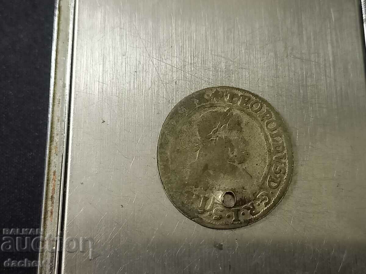 Auction Rare Silver Coin Leopold Austria Austria Hungary 1674 Auction Rare Silver Coin Leopold Austria Austria Hungary 1674