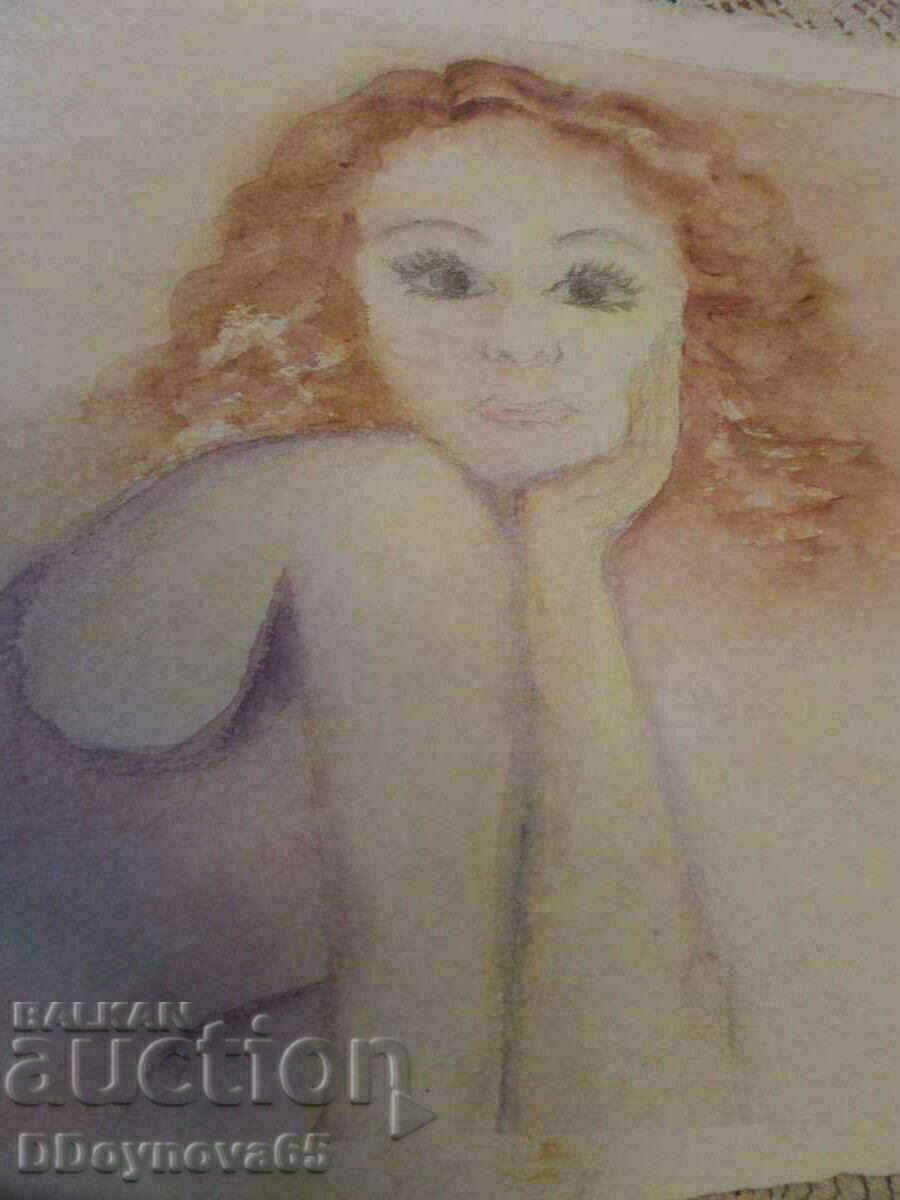 Симпатична рисунка 1991 г. с цена € 15.34 | 30.00 лв.