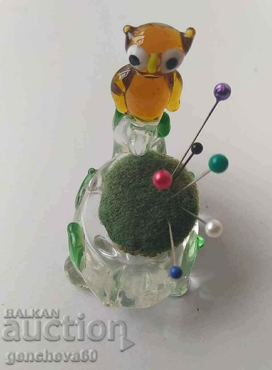 Delivery of Rare!!! Vintage glass figurine hedgehog