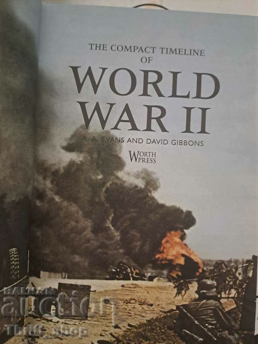 The Compact Timeline of World War II with price 25.00 BGN | € 12.78 The Compact Timeline of World War II with price 25.00 BGN | € 12.78