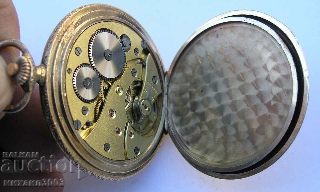 GOLD UNITAS ANTIQUE POCKET WATCH - 6 GOLD UNITAS ANTIQUE POCKET WATCH - 6