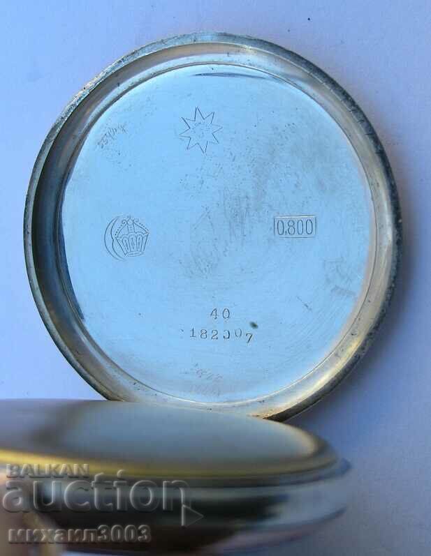 Auction ANTIQUE JUNGHANS SILVER POCKET WATCH Auction ANTIQUE JUNGHANS SILVER POCKET WATCH