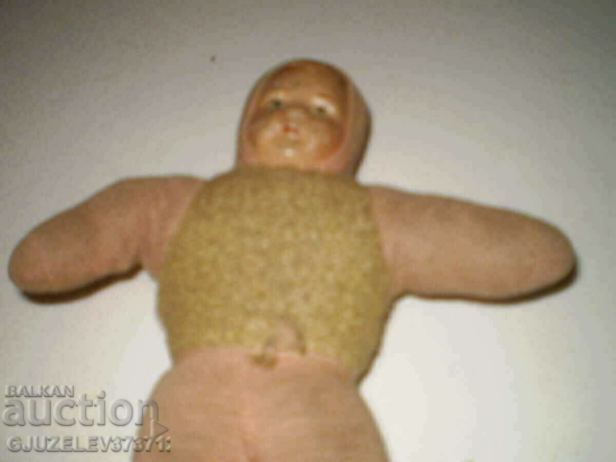 ΑΝΤΙΚΕ ΠΡΩΤΟΓΕΝΕΣ ΠΑΛΙΑ ΚΟΥΚΛΑ ΠΡΟΣΩΠΟΥ PAPIER MACHE - 5