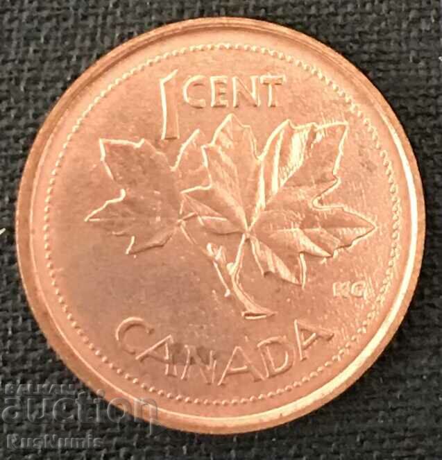Canada. 1 cent 2002 Jubileul Regal.UNC.