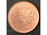 Канада. 1 цент 2002 г. Кралски юбилей.UNC.