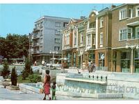 Παλιά καρτ ποστάλ - Μπουργκάς, το κέντρο