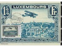 Card maximum, Airmail Luxembourg, 2019.