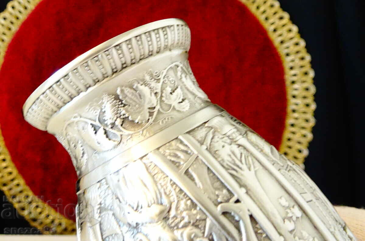 Goblet, tin cup Grozdober, wine. - 5 Goblet, tin cup Grozdober, wine. - 5