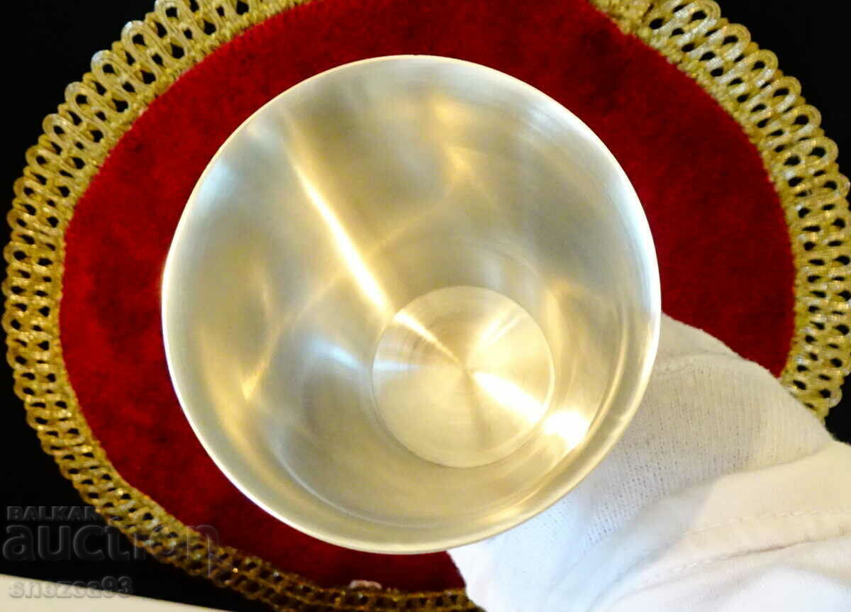 Hunting mug, tankard, pewter cup with Deer, Roe deer, Hunter - 6