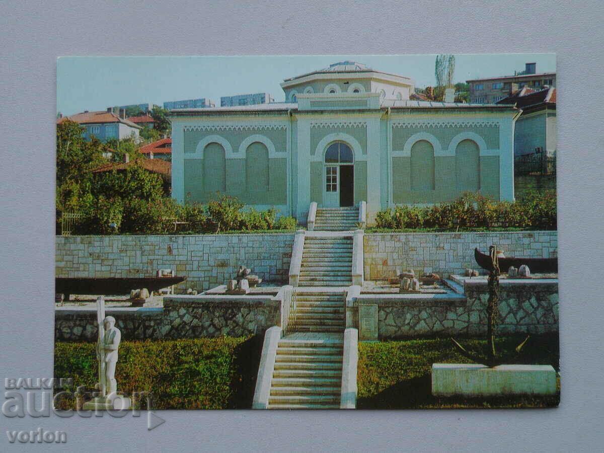 Картичка Музей на дунавския риболов - Тутракан - 1985 г.