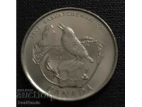 Канада. 25 цента 2005 г.100 год.Саскачеван.UNC.