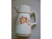 Personal item - Bulgarian porcelain jug - early social.