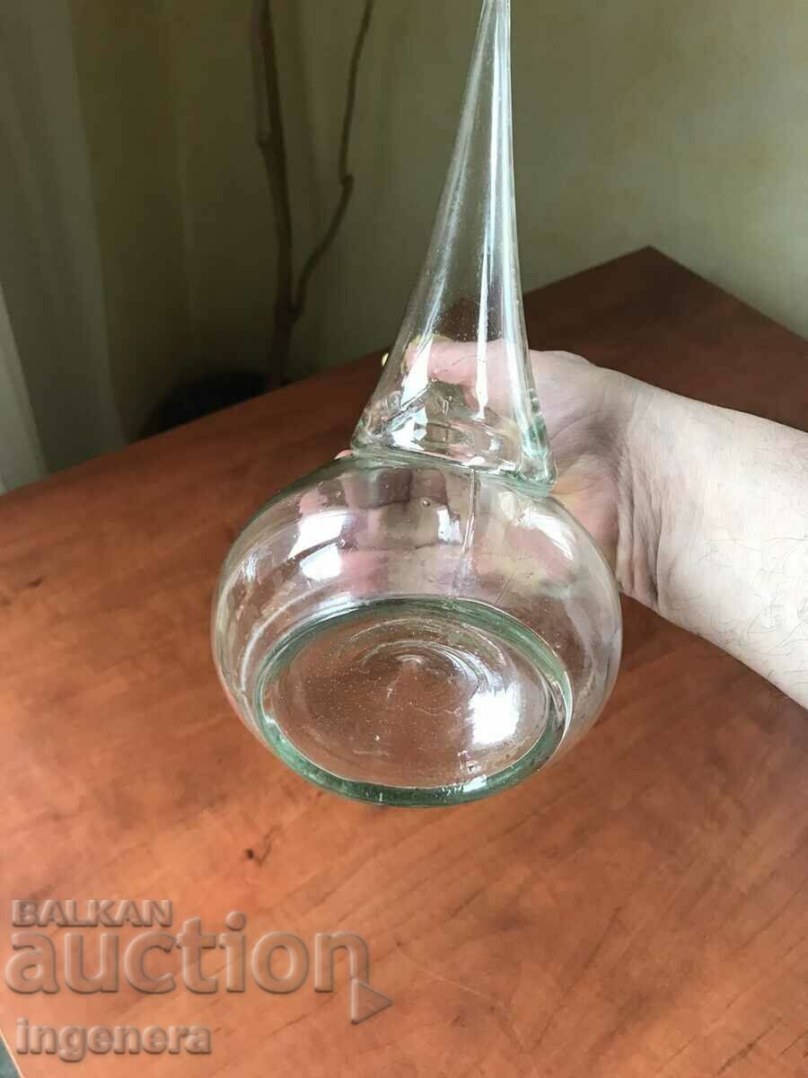 WINE DECANTER BLOWN GLASS CARAFE JUG - 5