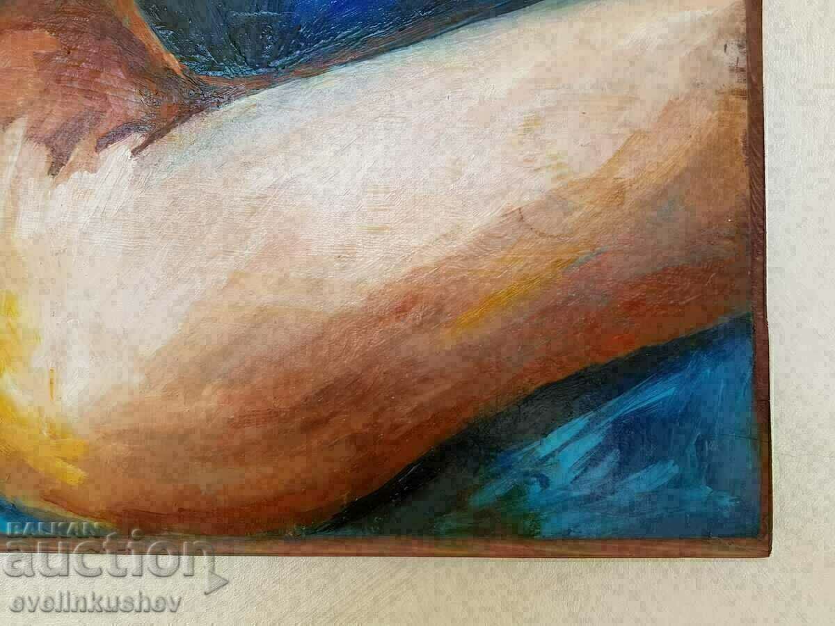 Oil painting "Anxiety" Italian artist - 5 Oil painting "Anxiety" Italian artist - 5