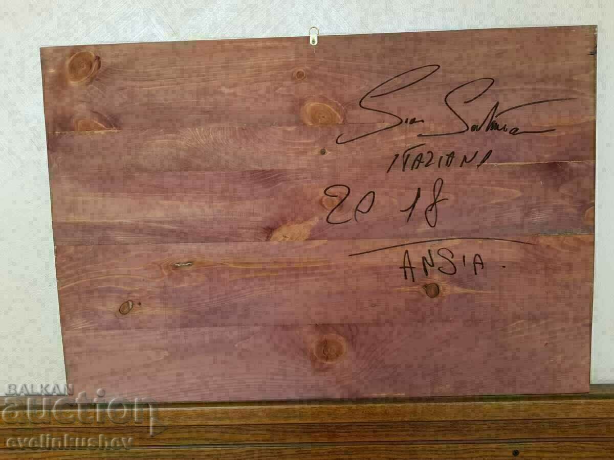 Oil painting "Anxiety" Italian artist - 6 Oil painting "Anxiety" Italian artist - 6