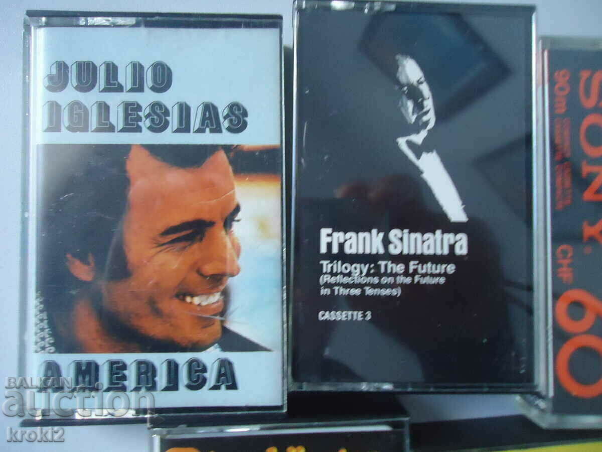 5 audio tapes for cassette player 5 audio tapes for cassette player