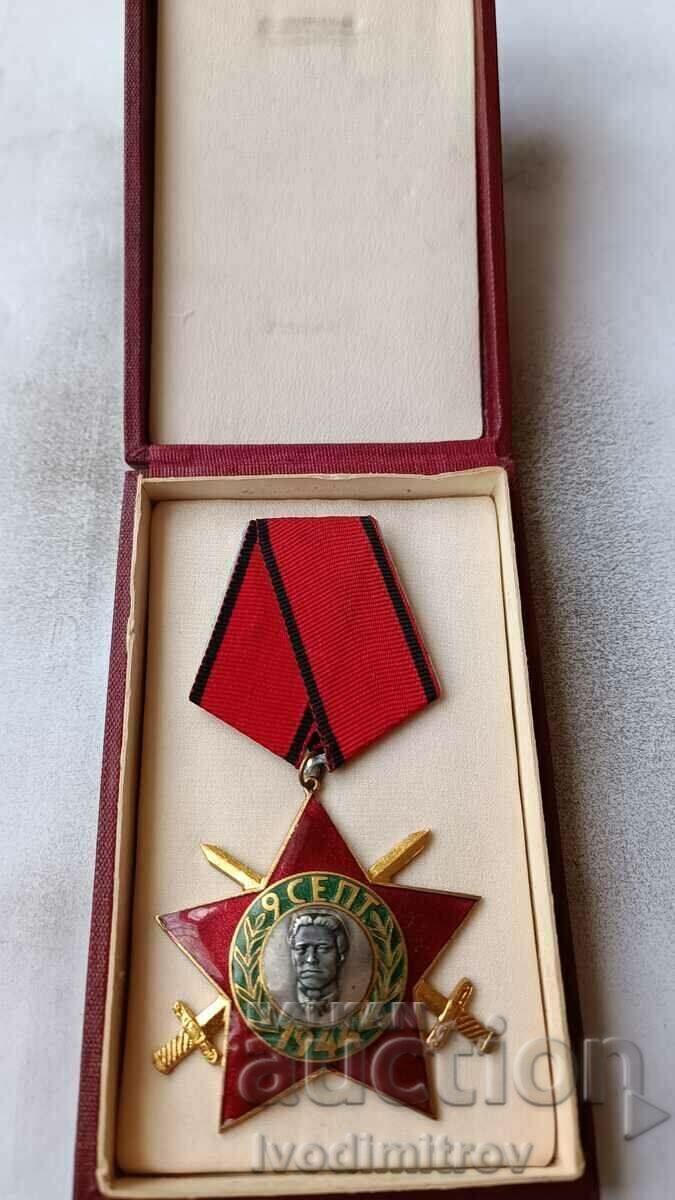 Order of the Ninth of September 1944 With swords III degree