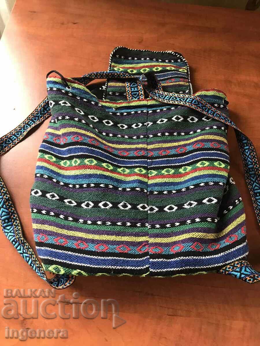 BACKPACK FABRIC EMBROIDERY HEALTHY