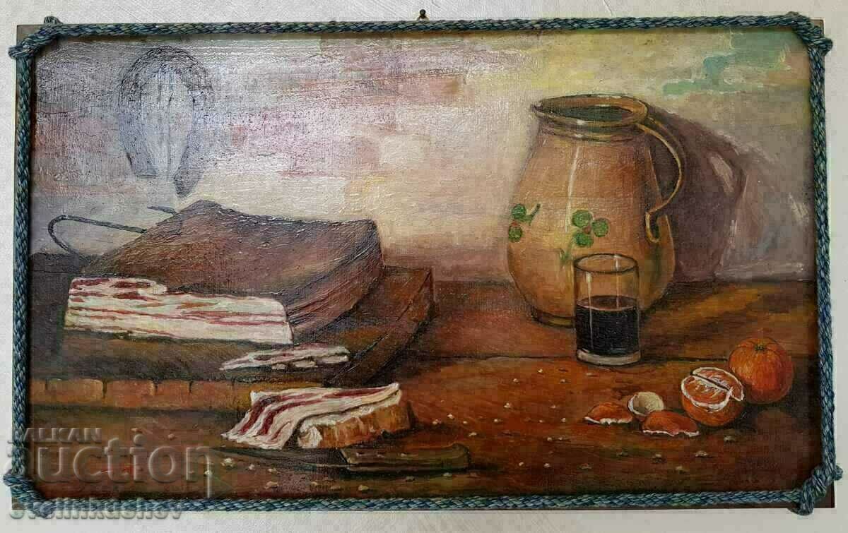 Ελαιογραφία "Πού είναι η ευτυχία" Ιταλός καλλιτέχνης με τιμή € 390.00 | 762.78 BGN