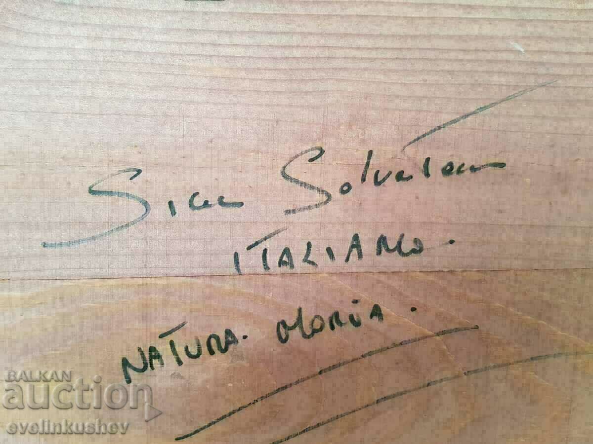 Ελαιογραφία "Πού είναι η ευτυχία" Ιταλός καλλιτέχνης - 7 Ελαιογραφία "Πού είναι η ευτυχία" Ιταλός καλλιτέχνης - 7