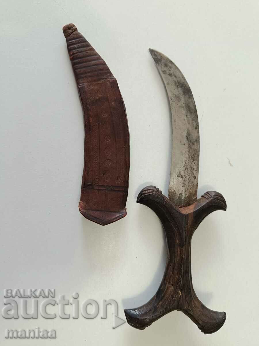Old African dagger 27 cm with price 140.00 BGN | € 71.58