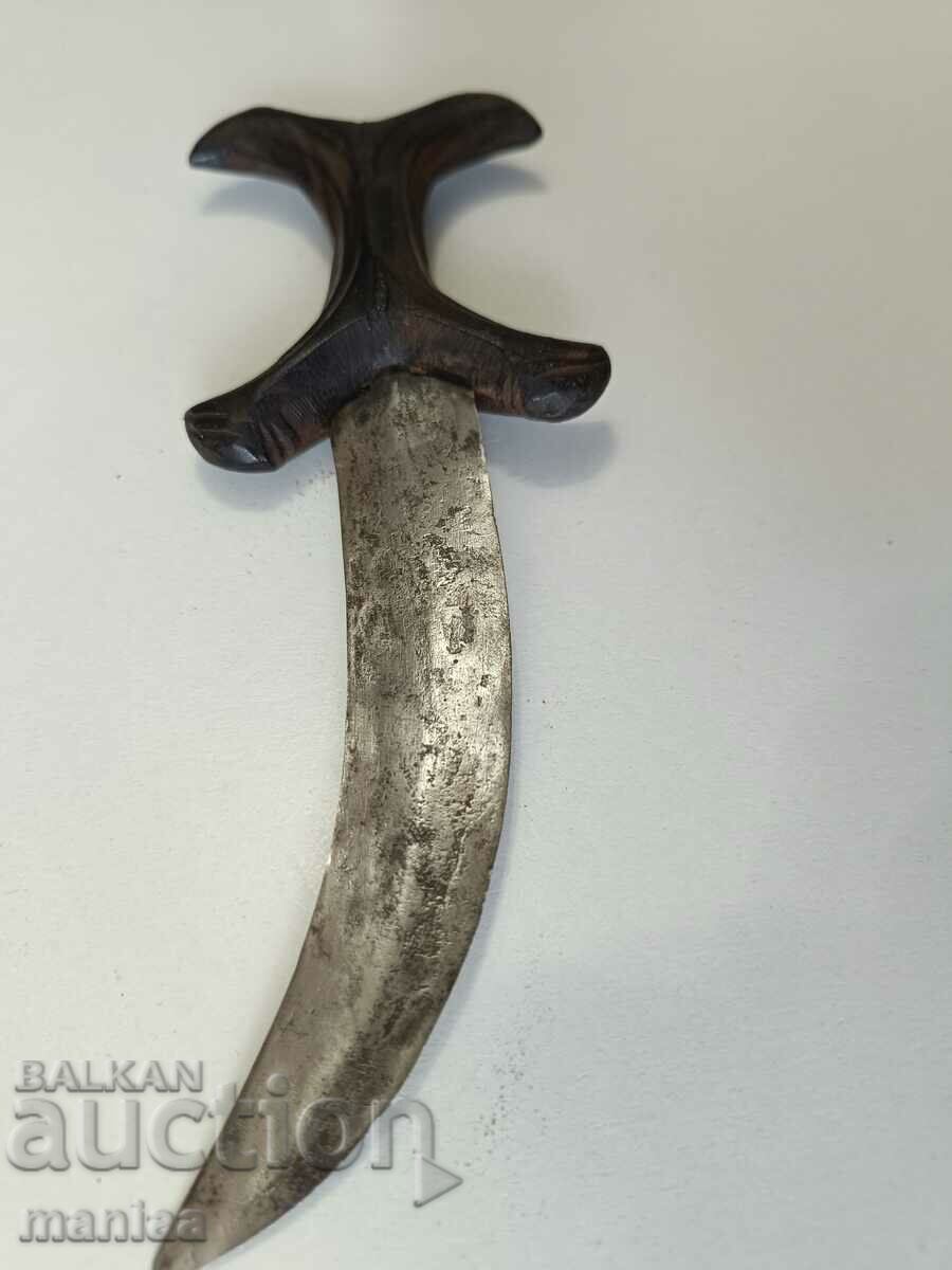 Old African dagger 27 cm - 6