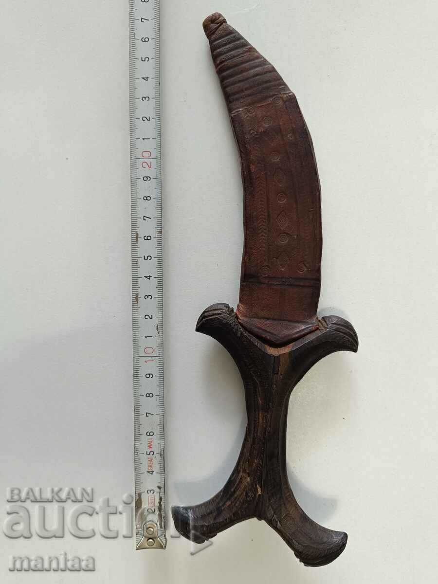 Pumnal vechi african 27 cm
