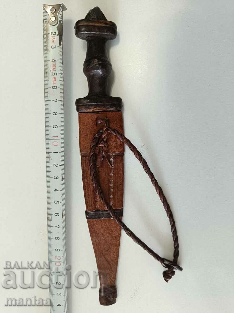 Old African dagger 23 cm