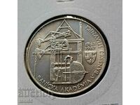 Cehoslovacia 100 de coroane 1987 UNC - Argint