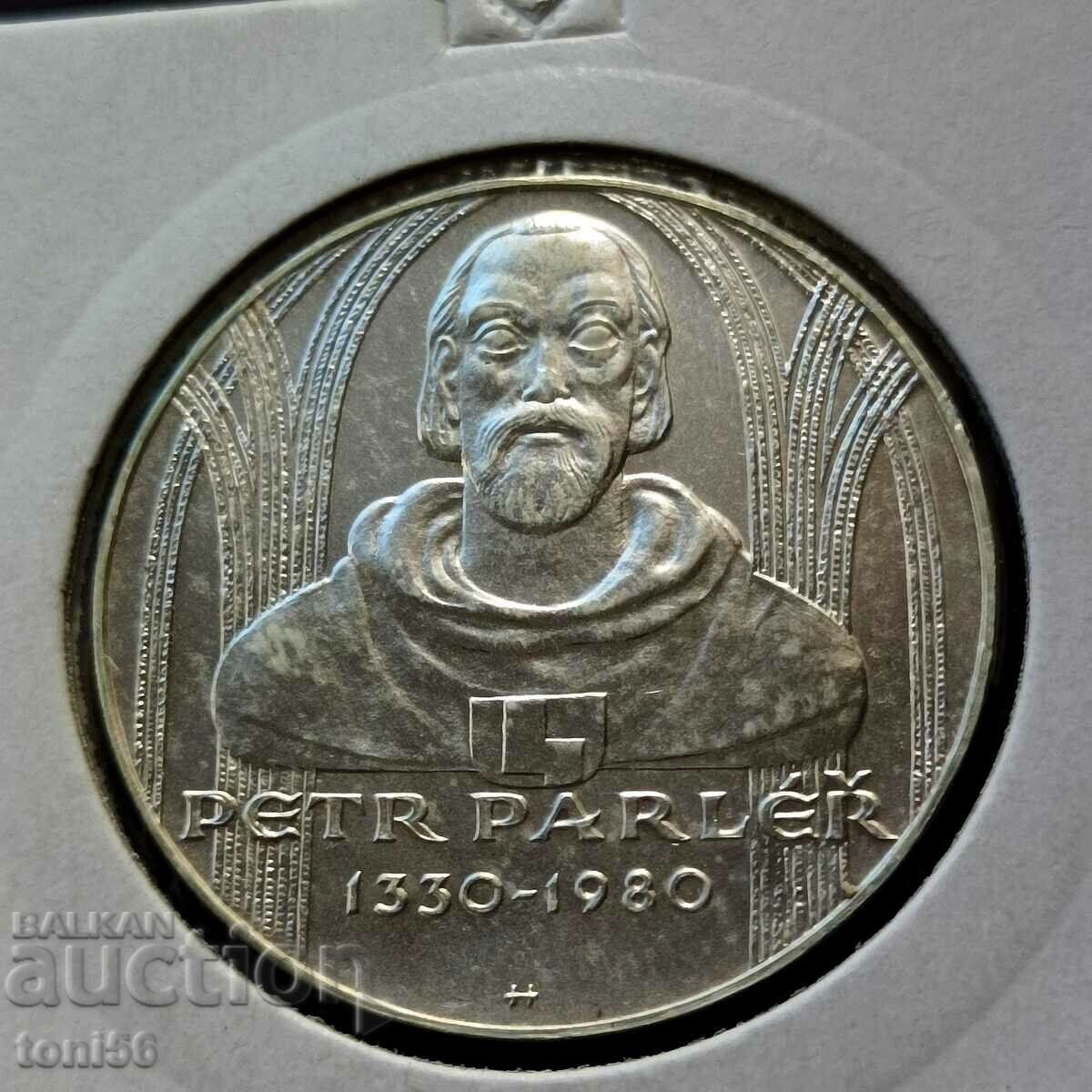Czechoslovakia 100 kroner 1980 UNC - Silver