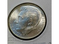 Cehoslovacia 100 de coroane 1978 UNC - Argint