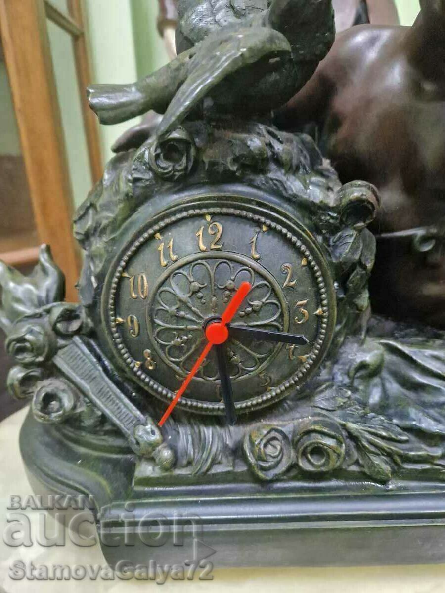 Unique Dutch mantel clock - 6