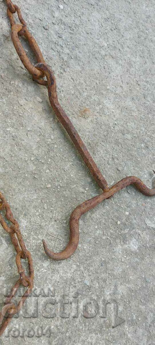 WELL - HOOKS - WROUGHT IRON - 5 WELL - HOOKS - WROUGHT IRON - 5