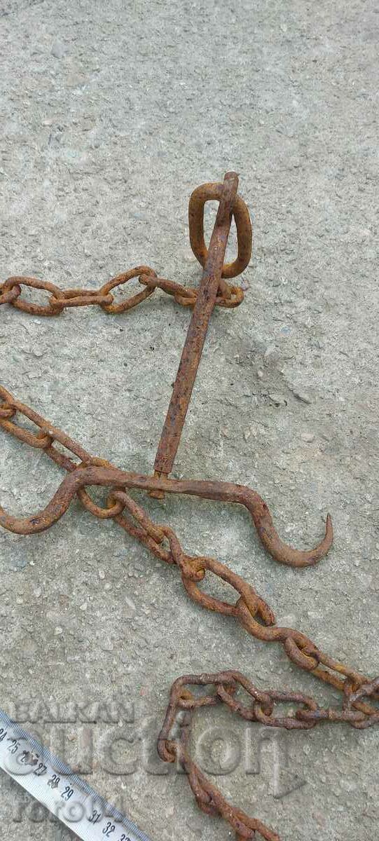 WELL - HOOKS - WROUGHT IRON - 7 WELL - HOOKS - WROUGHT IRON - 7