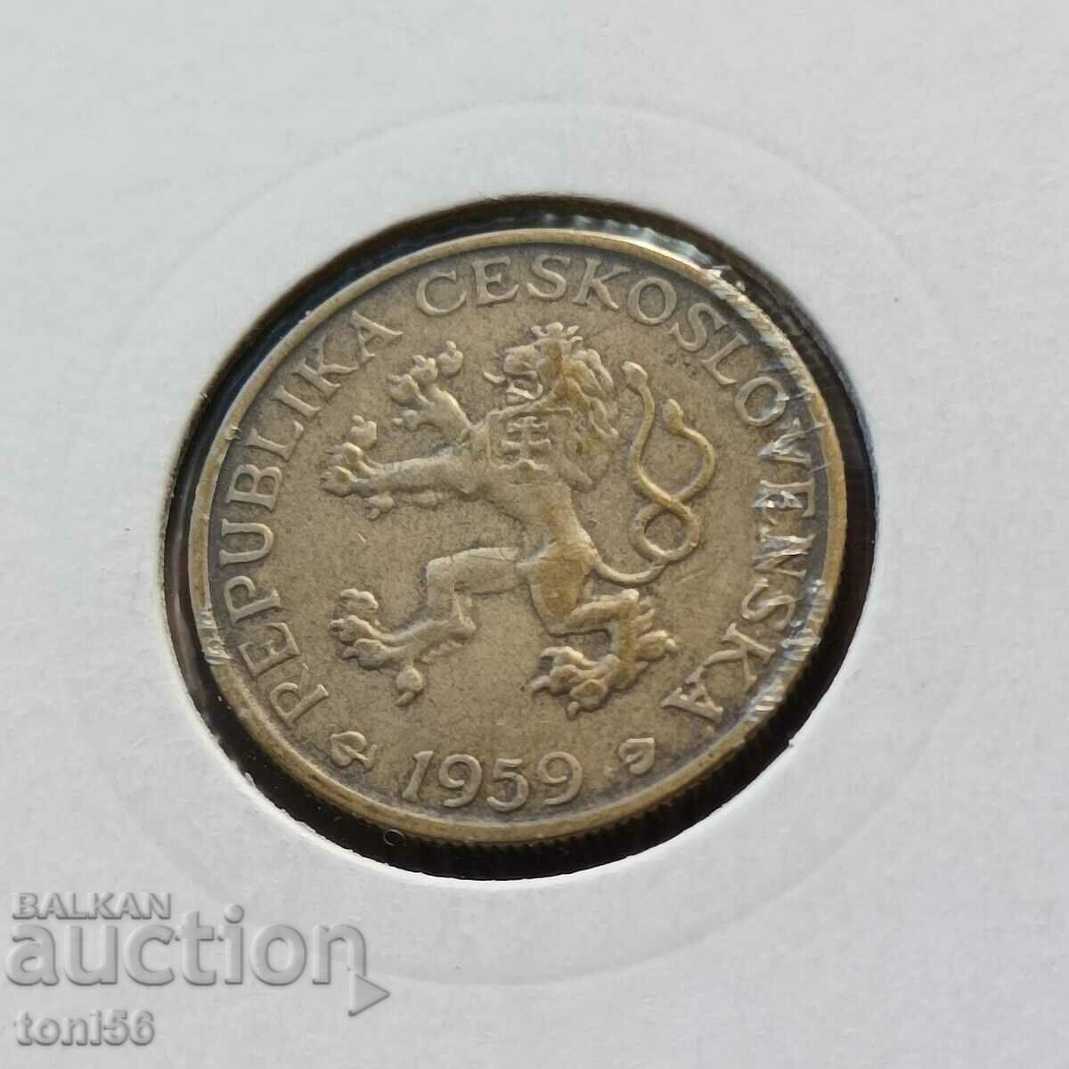 Czechoslovakia - 1 kroner 1959 with price 0.70 BGN | € 0.36 Czechoslovakia - 1 kroner 1959 with price 0.70 BGN | € 0.36